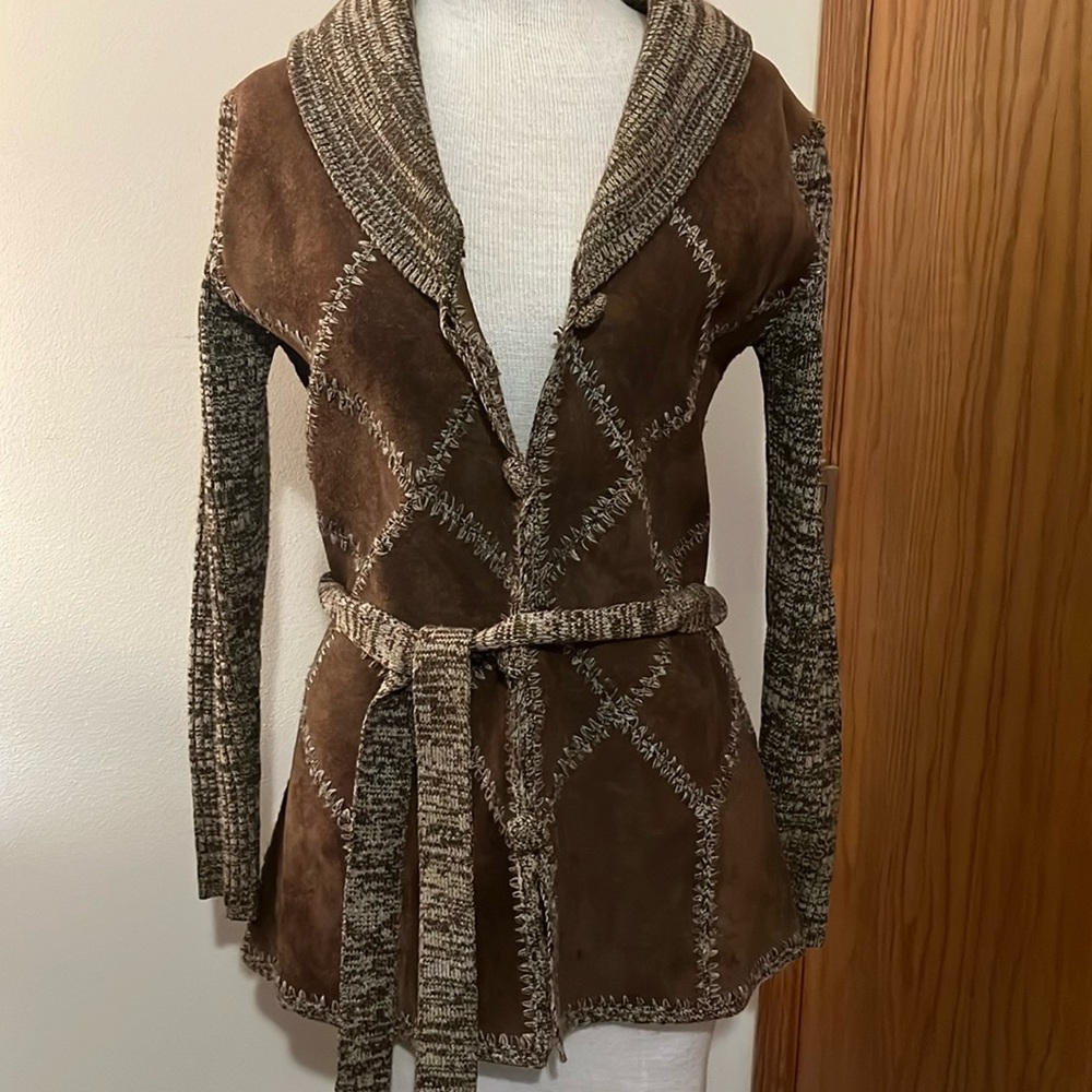 Suede’ n Knit Jacket